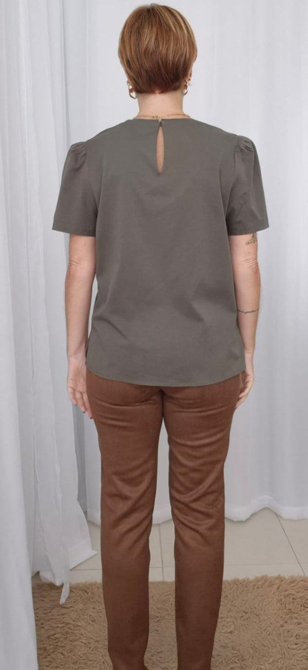 Blusa com Manga Stivie