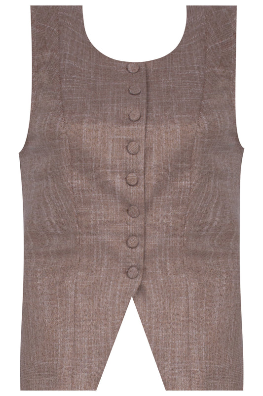 Blusa Alfaiataria C/ Fio Metalizado