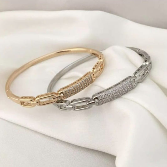 Bracelete Corrente com Strass