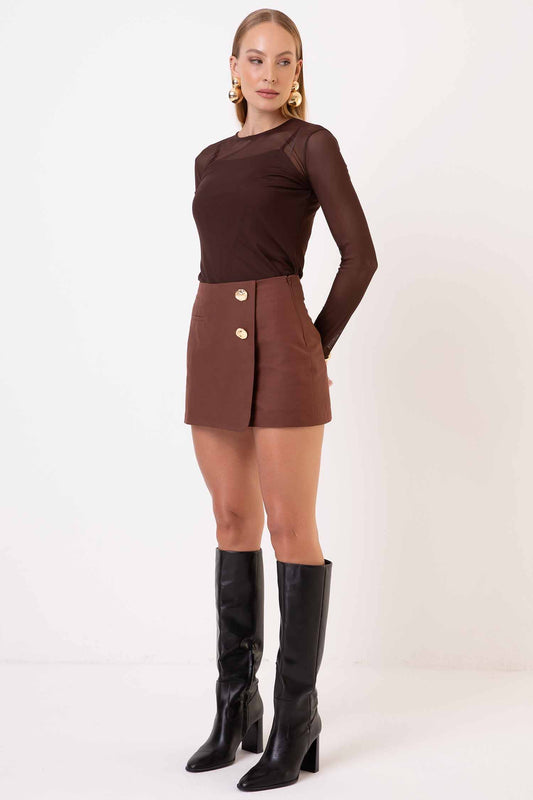 Shorts Saia Alfaiataria