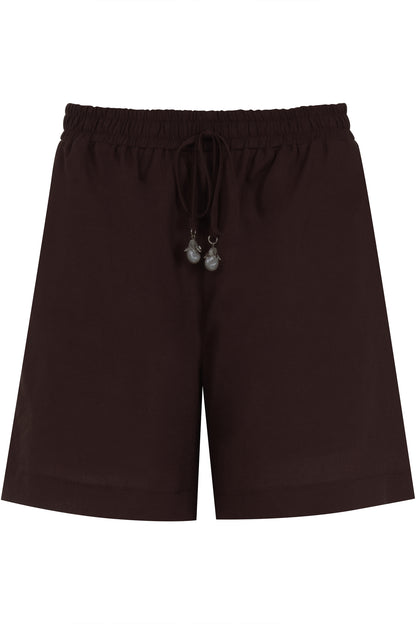 SHORTS VISCOLINHO BOLSO FACA ELASTICO CÓS