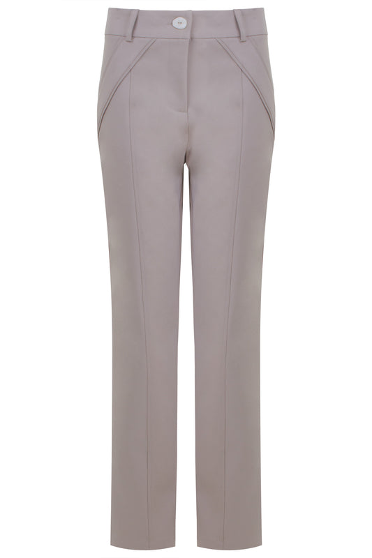 CALÇA COTTON DOUBLE DET.VIVO C/BOLSO TRASEIRO