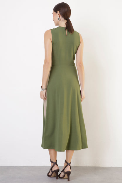 Vestido Moletom Bicolor