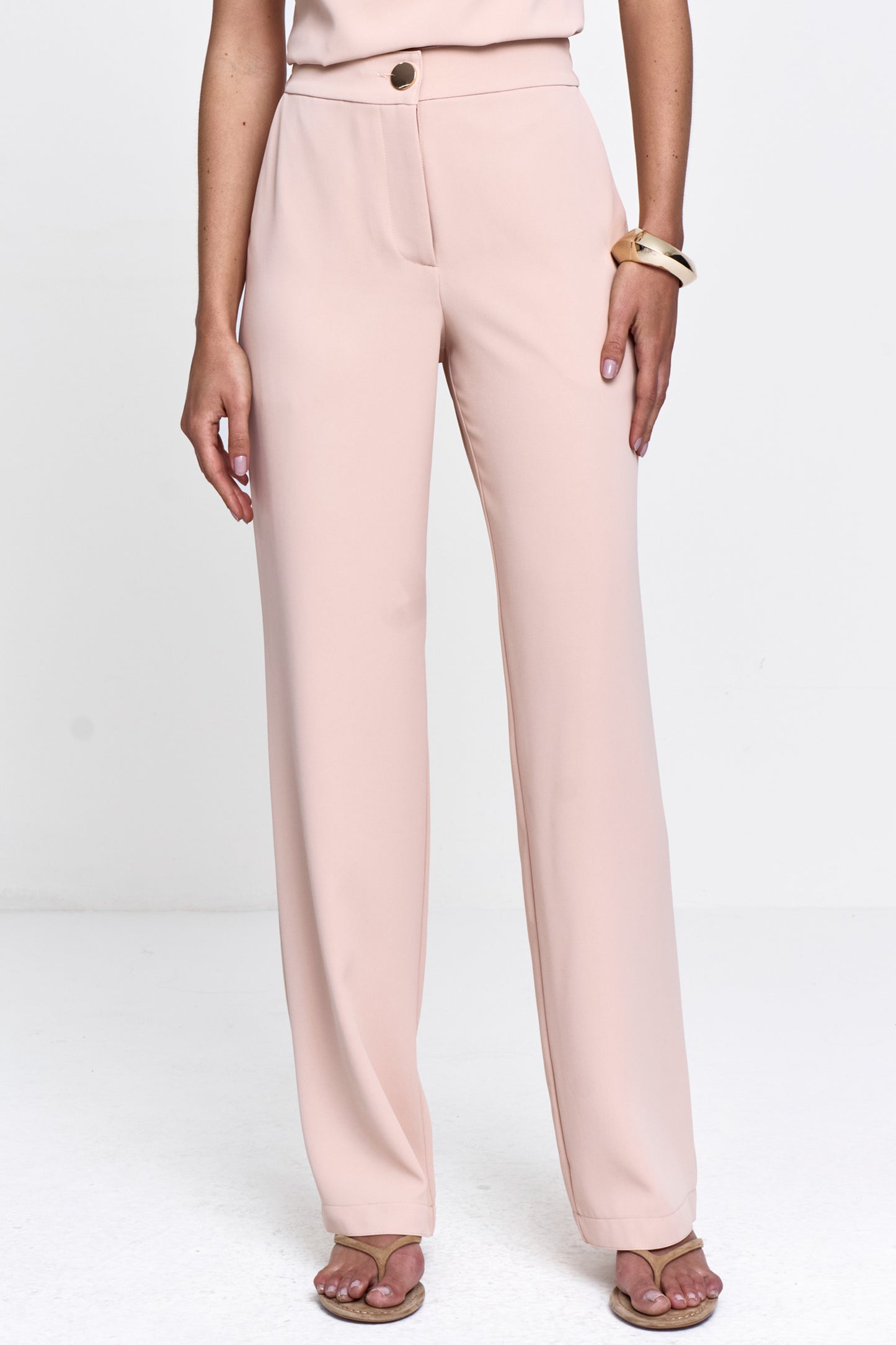 CALÇA RETA ALF.C/BOLSO