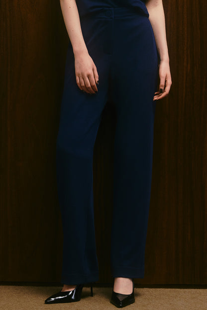 CALÇA MALHA PIQUET C/BOLSOS