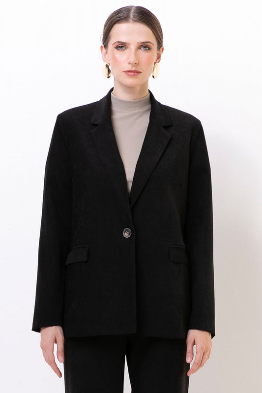 Blazer Veludo Cotelê Alfaiataria