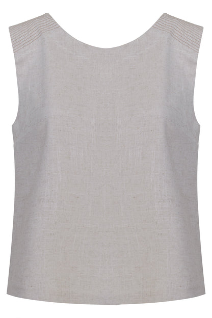BLUSA VISCOLINHO C/DET.PESPONTO