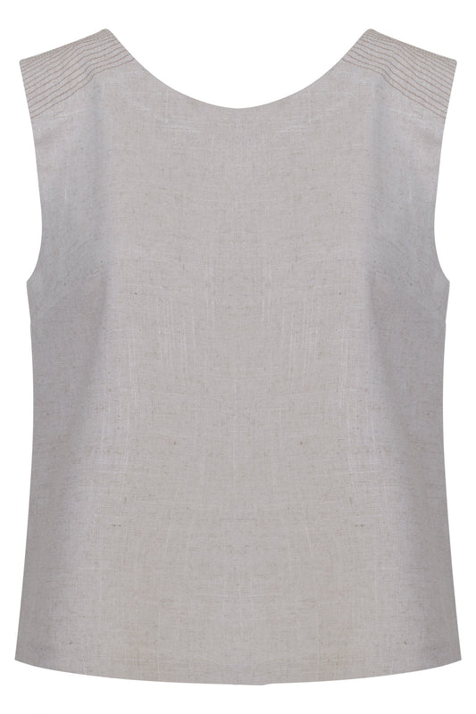 BLUSA VISCOLINHO C/DET.PESPONTO