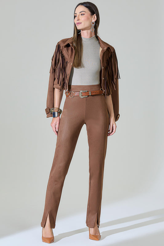 Calça Couro Suly