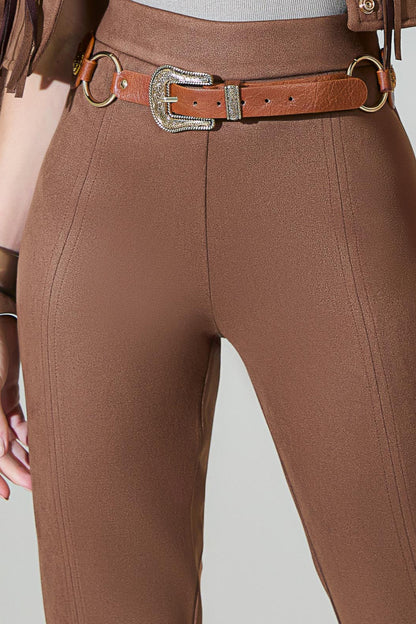 Calça Couro Suly