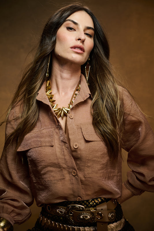 Camisa Organza Olivia