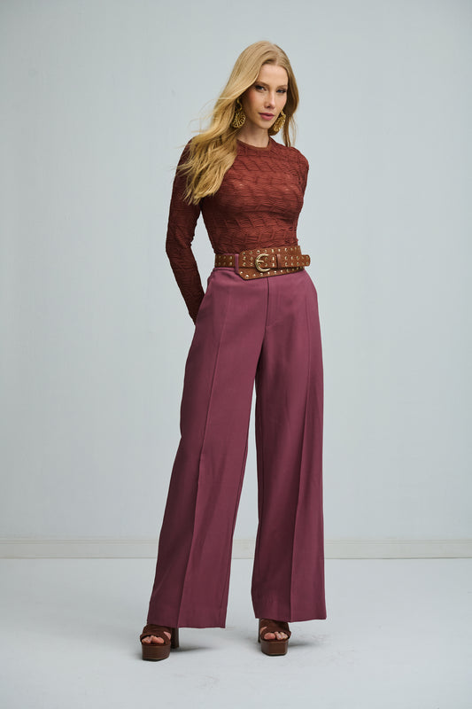 Blusa Ingrid Malha Texturizada