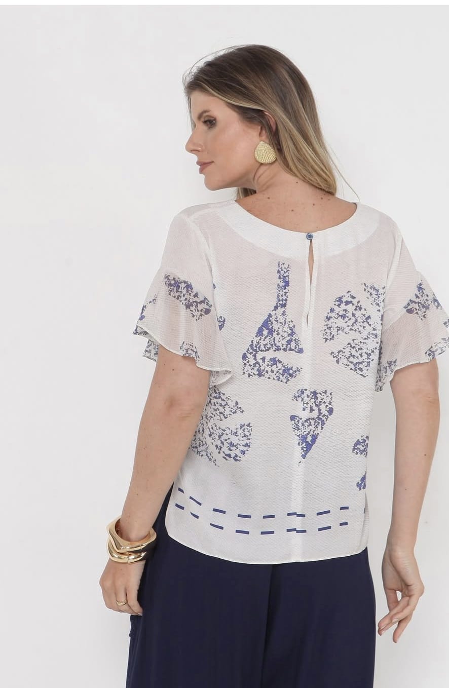 Blusa Estampa Exclusiva Yumarimel