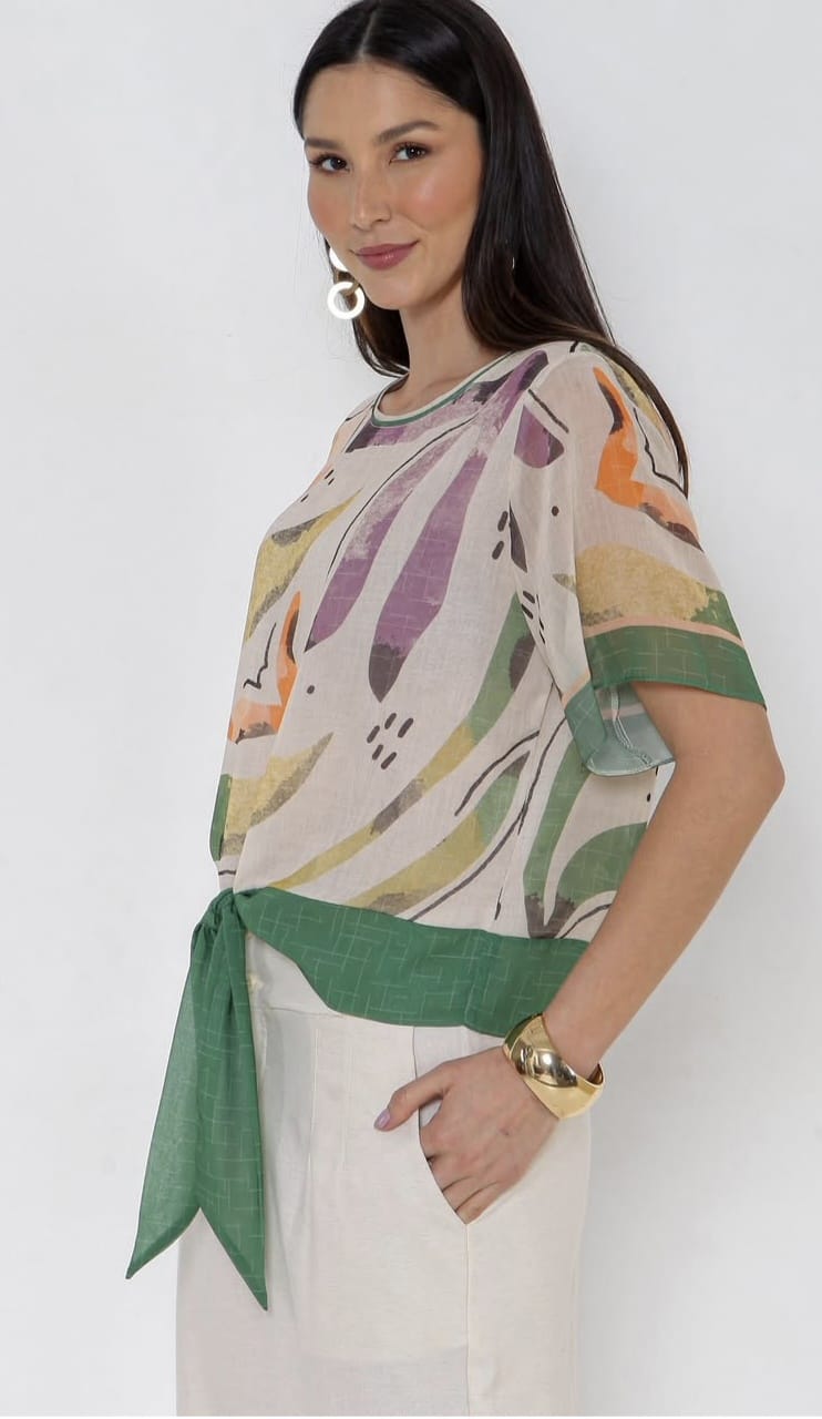 Blusa Estampa Exclusiva Yumarimel