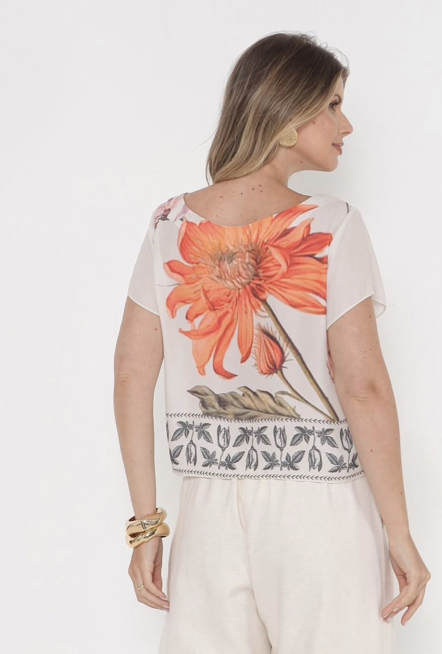 Blusa Estampa Exclusiva Yumarimel